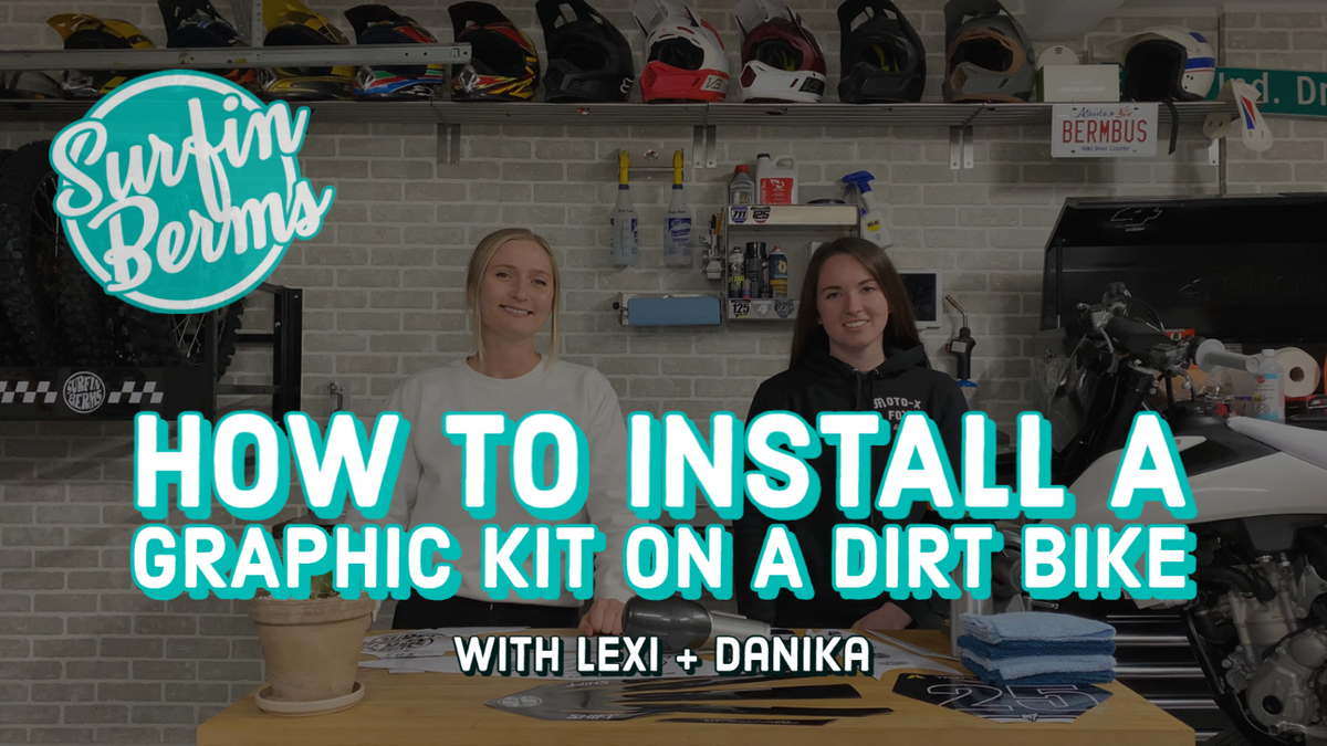 How to Install a Graphic Kit on a Dirt Bike SurfinBerms