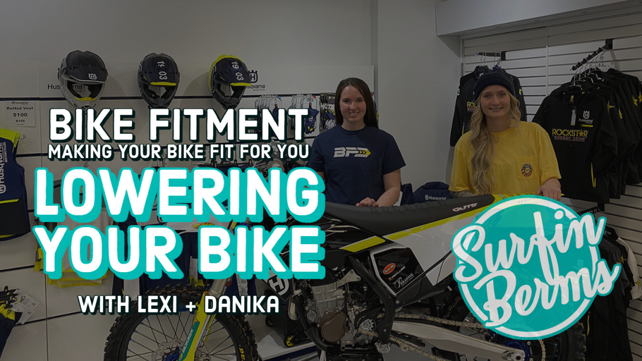 LOWERING YOUR BIKE | Making your bike fit for you!